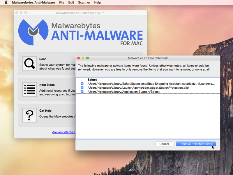 malwarebytes feee for mac